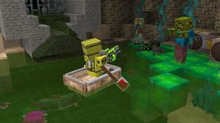 Screenshot of the Minecraft Bedrock Marketplace product Post Apocalyptic Shelter created by GoE-Craft.