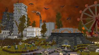 Screenshot of the Minecraft Bedrock Marketplace product Post Apocalyptic Shelter created by GoE-Craft.