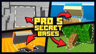 Thumbnail of the Minecraft Bedrock Marketplace product PRO 5 Secret Bases created by GoE-Craft.