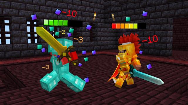 Screenshot of the Minecraft Bedrock Marketplace product PVP Add-On created by GoE-Craft.