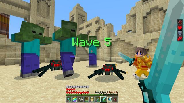Screenshot of the Minecraft Bedrock Marketplace product PVP Add-On created by GoE-Craft.