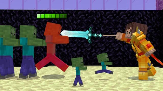 Screenshot of the Minecraft Bedrock Marketplace product PVP Add-On created by GoE-Craft.