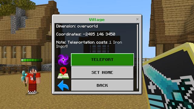 Screenshot of the Minecraft Bedrock Marketplace product PVP Add-On created by GoE-Craft.