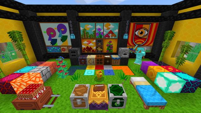 Screenshot of the Minecraft Bedrock Marketplace product Quantum HD - Texture Pack created by GoE-Craft.
