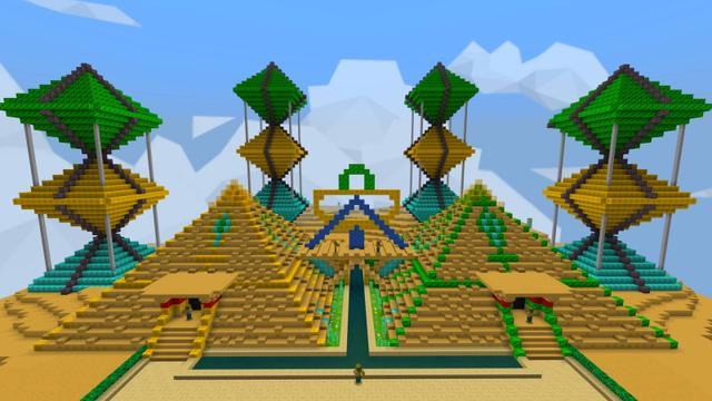 Screenshot of the Minecraft Bedrock Marketplace product Quantum HD - Texture Pack created by GoE-Craft.