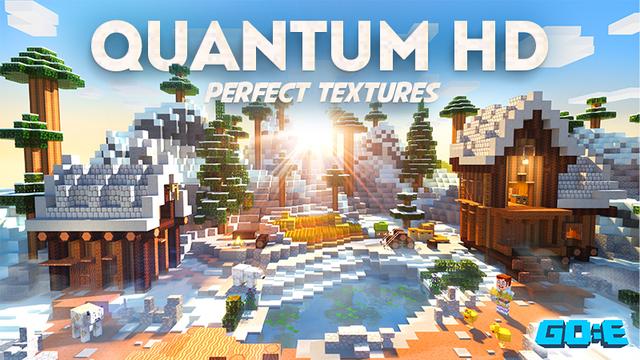 Thumbnail of the Minecraft Bedrock Marketplace product Quantum HD - Texture Pack created by GoE-Craft.