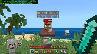 Screenshot of the Minecraft Bedrock Marketplace product Raft Survival created by GoE-Craft.