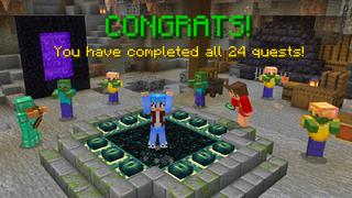 Screenshot of the Minecraft Bedrock Marketplace product Raft Survival created by GoE-Craft.