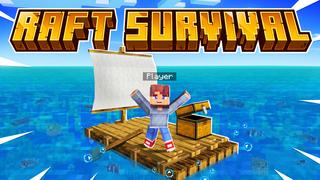 Thumbnail of the Minecraft Bedrock Marketplace product Raft Survival created by GoE-Craft.