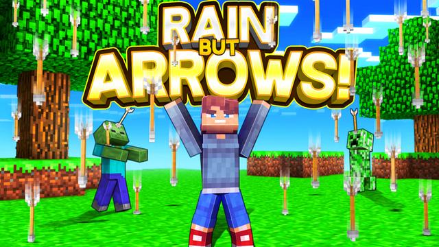 Thumbnail of the Minecraft Bedrock Marketplace product Rain But Arrows created by GoE-Craft.