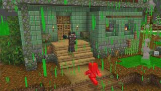 Screenshot of the Minecraft Bedrock Marketplace product Rain But Toxic! created by GoE-Craft.