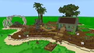 Screenshot of the Minecraft Bedrock Marketplace product Rain But Toxic! created by GoE-Craft.