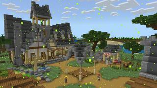 Screenshot of the Minecraft Bedrock Marketplace product Rain But XP! created by GoE-Craft.