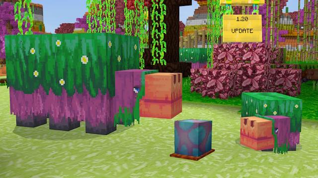 Screenshot of the Minecraft Bedrock Marketplace product Rainbow Craft created by GoE-Craft.