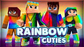 Thumbnail of the Minecraft Bedrock Marketplace product Rainbow Cuties created by GoE-Craft.