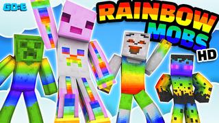 Thumbnail of the Minecraft Bedrock Marketplace product Rainbow Mobs HD created by GoE-Craft.
