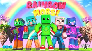 Thumbnail of the Minecraft Bedrock Marketplace product Rainbow Mobs! HD created by GoE-Craft.