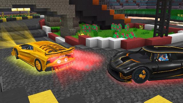 Screenshot of the Minecraft Bedrock Marketplace product Realism Cars Add-On created by GoE-Craft.