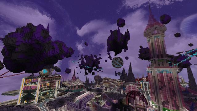Screenshot of the Minecraft Bedrock Marketplace product Realism SCI-FI 128x / 64x created by GoE-Craft.