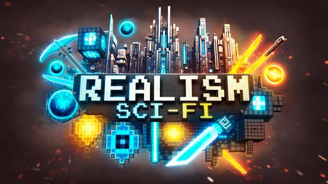 Thumbnail of the Minecraft Bedrock Marketplace product Realism SCI-FI 128x / 64x created by GoE-Craft.