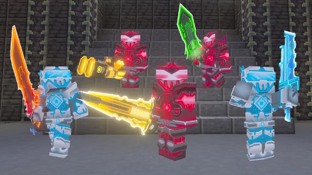 Screenshot of the Minecraft Bedrock Marketplace product Realism Weapons Add-On created by GoE-Craft.