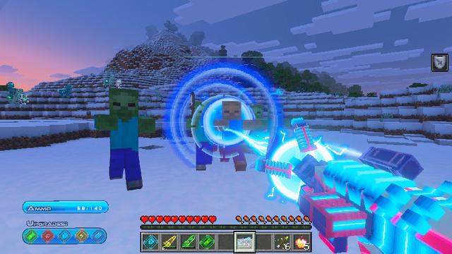 Screenshot of the Minecraft Bedrock Marketplace product Realism Weapons Add-On created by GoE-Craft.