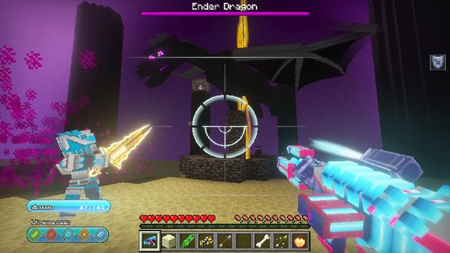 Screenshot of the Minecraft Bedrock Marketplace product Realism Weapons Add-On created by GoE-Craft.