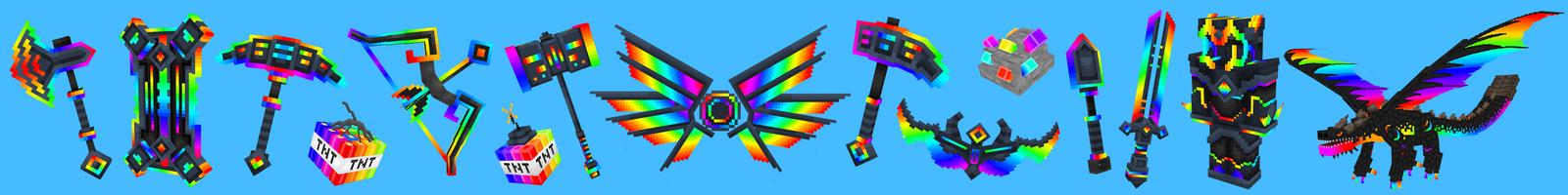 Panorama of the Minecraft Bedrock Marketplace product RGB TOOLS created by GoE-Craft.