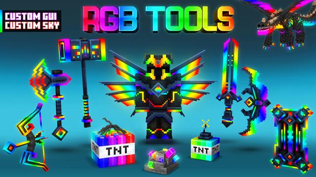 Thumbnail of the Minecraft Bedrock Marketplace product RGB TOOLS created by GoE-Craft.