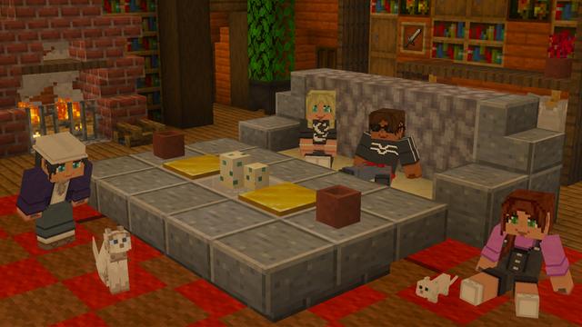 Screenshot of the Minecraft Bedrock Marketplace product MANSIÓN DE ROL created by GoE-Craft.