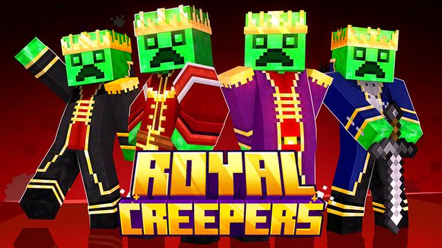 Thumbnail of the Minecraft Bedrock Marketplace product Royal Creepers created by GoE-Craft.