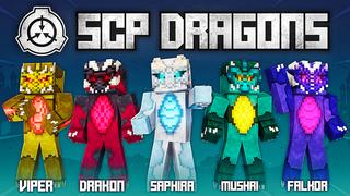Thumbnail of the Minecraft Bedrock Marketplace product SCP Dragons created by GoE-Craft.