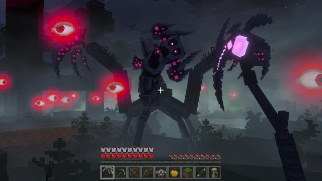 Screenshot of the Minecraft Bedrock Marketplace product SCP Monsters Add-On created by GoE-Craft.