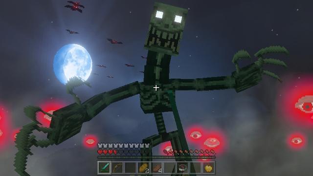 Screenshot of the Minecraft Bedrock Marketplace product SCP Monsters Add-On created by GoE-Craft.