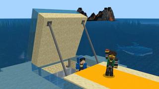 Screenshot of the Minecraft Bedrock Marketplace product Secret Underwater Base created by GoE-Craft.