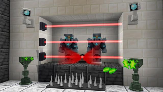 Screenshot of the Minecraft Bedrock Marketplace product Security Pack Add-On created by GoE-Craft.