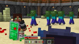 Screenshot of the Minecraft Bedrock Marketplace product Shield Expansion created by GoE-Craft.