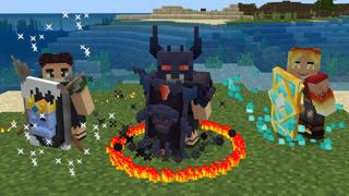 Screenshot of the Minecraft Bedrock Marketplace product Shields++ created by GoE-Craft.