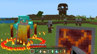 Screenshot of the Minecraft Bedrock Marketplace product Shields++ created by GoE-Craft.