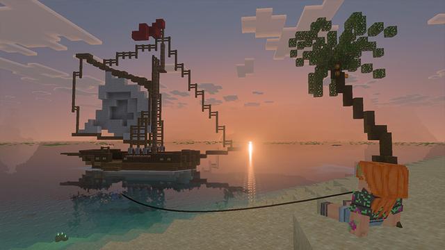 Screenshot of the Minecraft Bedrock Marketplace product Shipwreck Survival created by GoE-Craft.