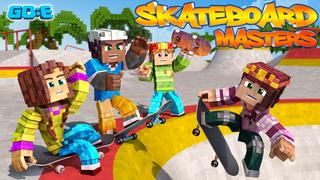 Thumbnail of the Minecraft Bedrock Marketplace product Skateboard Masters created by GoE-Craft.