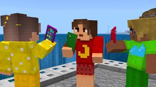 Screenshot of the Minecraft Bedrock Marketplace product Smartphones Add-On created by GoE-Craft.