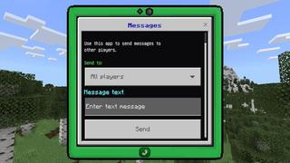 Screenshot of the Minecraft Bedrock Marketplace product Smartphones Add-On created by GoE-Craft.