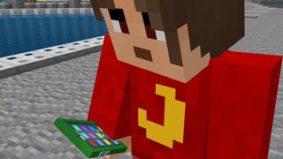 Screenshot of the Minecraft Bedrock Marketplace product Smartphones Add-On created by GoE-Craft.