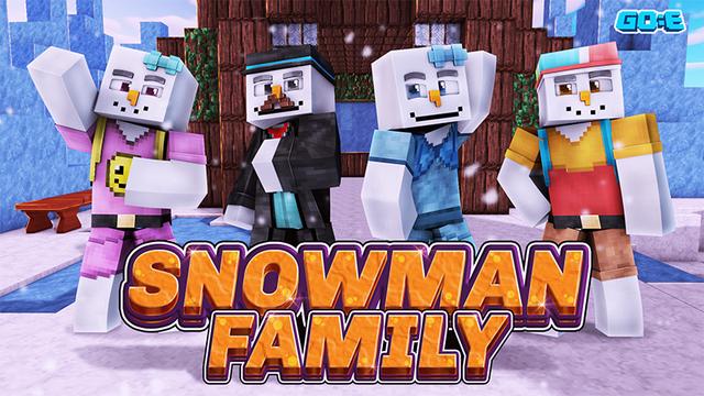 Thumbnail of the Minecraft Bedrock Marketplace product Snowman Family created by GoE-Craft.