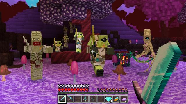 Screenshot of the Minecraft Bedrock Marketplace product Space City created by GoE-Craft.