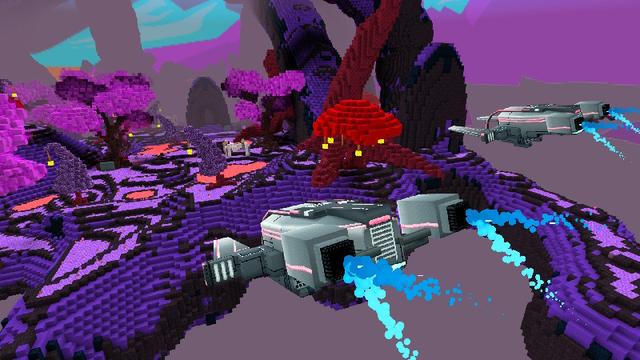 Screenshot of the Minecraft Bedrock Marketplace product Space City created by GoE-Craft.