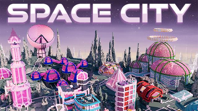 Thumbnail of the Minecraft Bedrock Marketplace product Space City created by GoE-Craft.