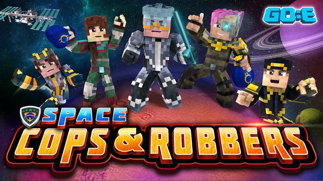 Thumbnail of the Minecraft Bedrock Marketplace product Space Cops & Robbers created by GoE-Craft.