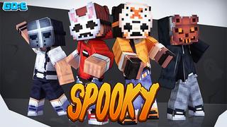 Thumbnail of the Minecraft Bedrock Marketplace product Spooky Masked Teens created by GoE-Craft.